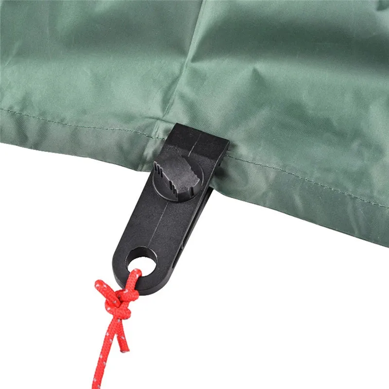 Tent Clip Lock Grip Awning Clamp Pegs Canopies Camping Travel Tarps Clip Hook