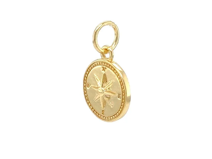 Traveler's Compass Charm