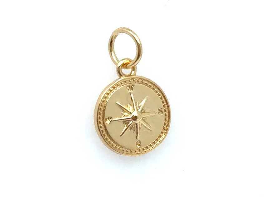 Traveler's Compass Charm