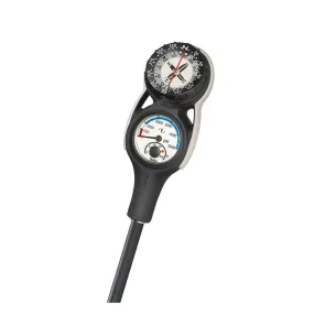 Tusa SCA-270 SPG Combo High Pressure Gauge and Compass Luminescent Dial Console