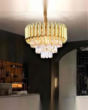 Unique Indoor Hall Room Hanging Chandelier | 12 x 24 inches