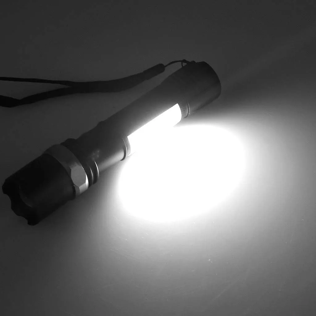 Usb Telescopic Zoom Led Flashlight St-235